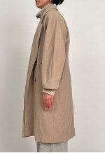 Vintage Marella Beige Pea Coat Overcoat