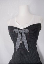y2k vintage Cottage Coquette Milkmaid Lolita Overlay Dress