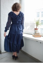Vintage pierre cardin boutiqe navy blue