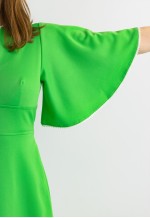 Small 60s Pink Babydoll Mini Green Dress 7283