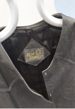 Vintage Real Leather Waistcoat
