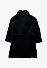 Vintage 90s Women's Double Breasted Wool Coat