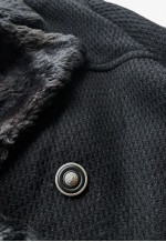 Vintage 90s Women's Double Breasted Wool Coat