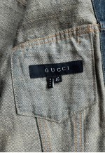 Vintage Y2K Women's Blue Denim Jacket