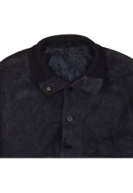 Vintage 90's Active Windbreaker Heavyweight Button Up Navy