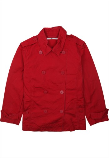 Vintage 90's Windbreaker Lightweight Button
