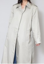 Vintage 80's Trenchcoat Mac Beige Oversized
