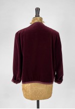 Stephen House Velvet 70's Vintage Burgundy Ladies Jacket