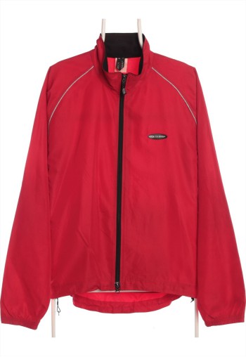 Louis Garneau 90's Zip Up Windbreaker XLarge Red